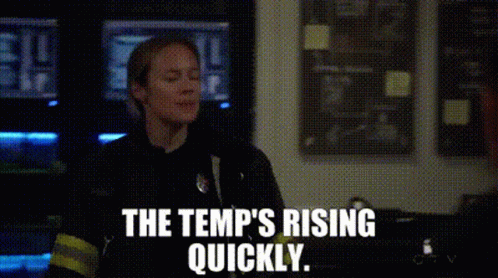 Temperature Is Rising Quickly Station 19 Maya Bishop GIF