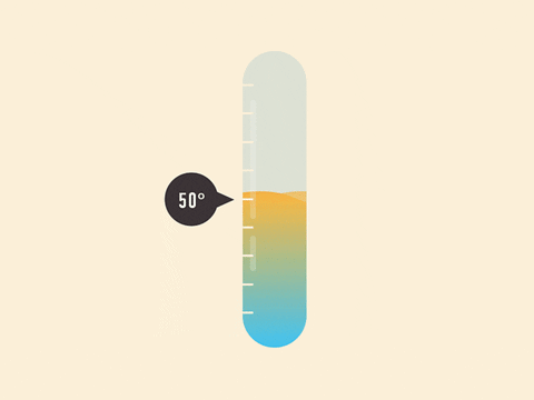 Temperature Soaring And Plummeting GIF