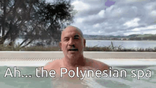 Temuera Morrison Polynesian Spa GIF