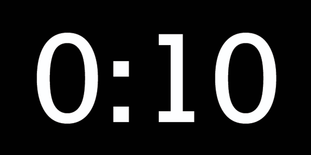 10 Sec Countdown GIF