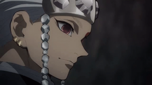 Tengen Uzui Serious Cute Smile GIF