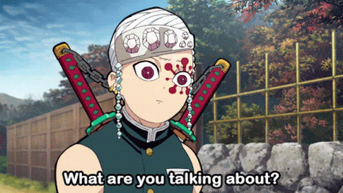 Tengen Uzui What Are You Talking About GIF