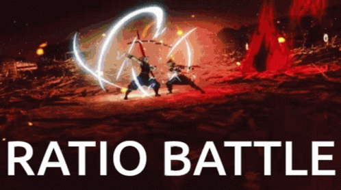 Tengen Vs Gyutaro Intense Ratio Battle Meme GIF