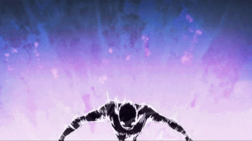 Tengen Vs Gyutaro Light And Laser Combat GIF