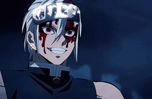 Tengen Vs Gyutaro Bloody Fierce Altercation GIF