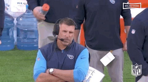Tennessee Titans Coach Mike Vrabel GIF
