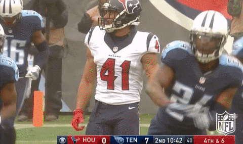 Tennessee Titans Daimion Stafford Running GIF