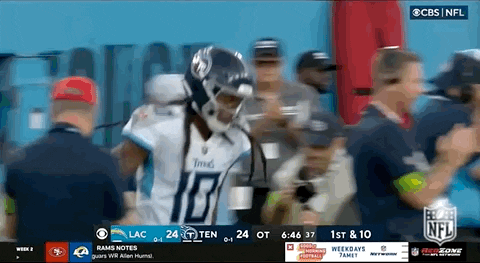 Tennessee Titans Deandre Hopkins Pointing GIF