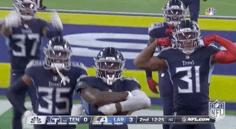 Tennessee Titans Players Crossing Their Arms GIF
