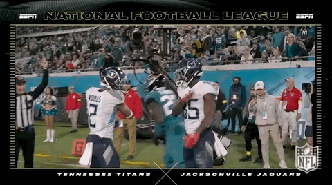 Tennessee Titans Players Hand Shake GIF