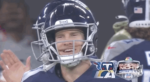 Tennessee Titans Ryan Tannehill Applauding GIF