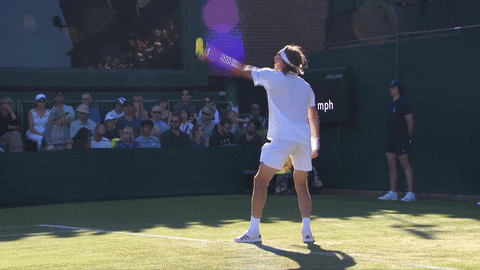 Tennis Fail Tsitsipas Wimbledon GIF