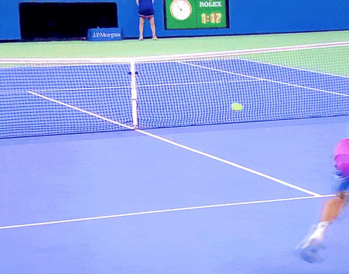 Tennis Match at Chase Wall