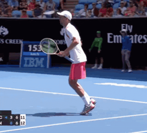 Tennis Winners Chest Bump GIF