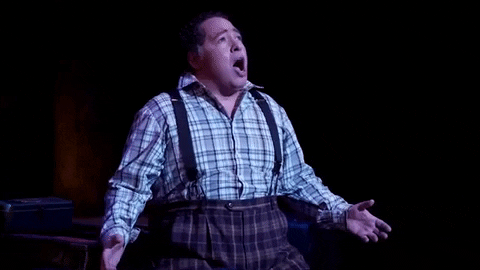 Tenor Singing Meet Opera America GIF