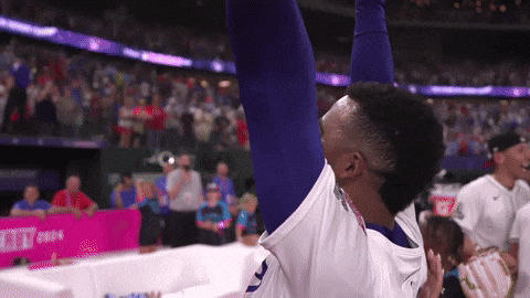 Teoscar Hernandez Hands Up High GIF