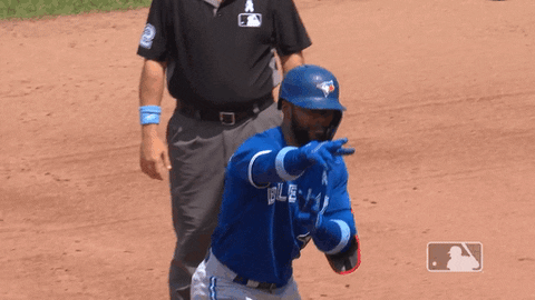 Teoscar Hernandez Pointing Hands GIF