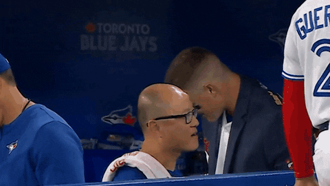 Teoscar Hernandez With Fake Confetti GIF