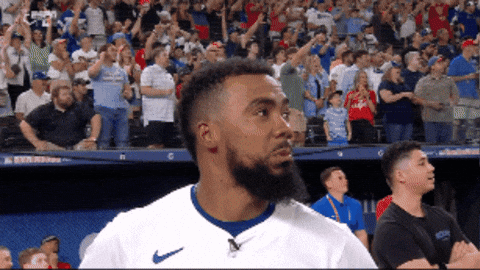Teoscar Hernandez Yes Reaction GIF