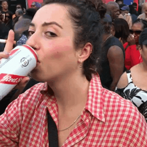 Woman Drinking Tequila GIF