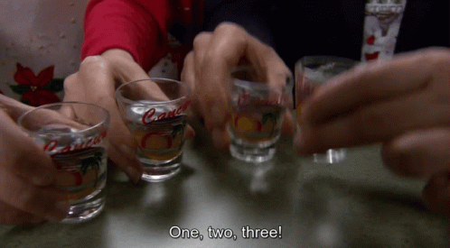 Tequila Shots Michael Scott The Office GIF