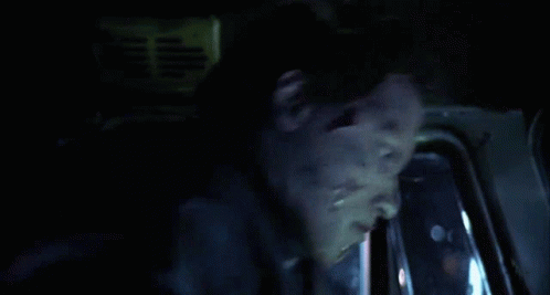 Terminator Skynet Sitting On Driver Seat GIF