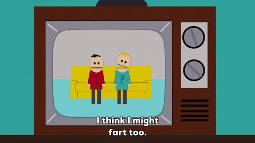 Terrance And Phillip I Might Fart Too GIF