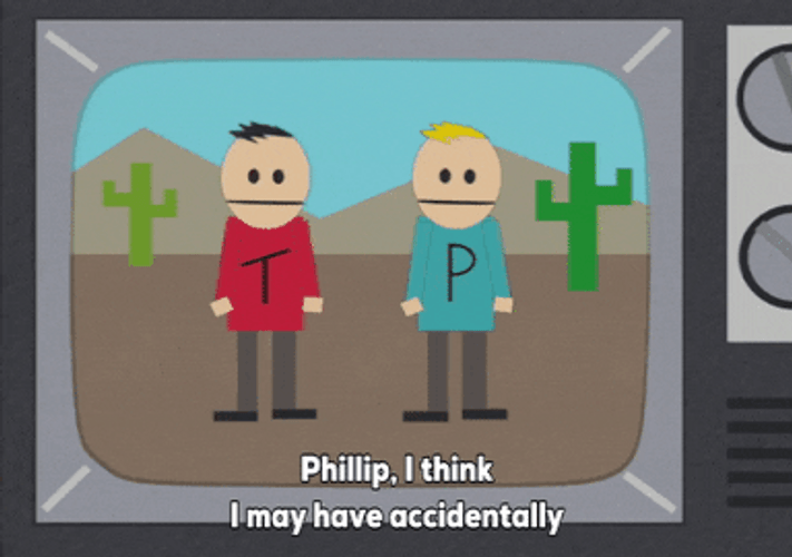 Terrance And Phillip Killing Is Never An Accident GIF