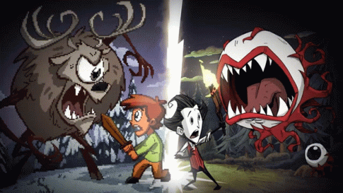 Terraria Don't Starve Together GIF
