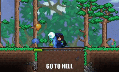 Terraria Queen Spider Can Be Summoned Inside Blocks GIF