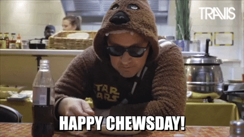 Terrific Tuesday Chewsday Eating Meme GIF