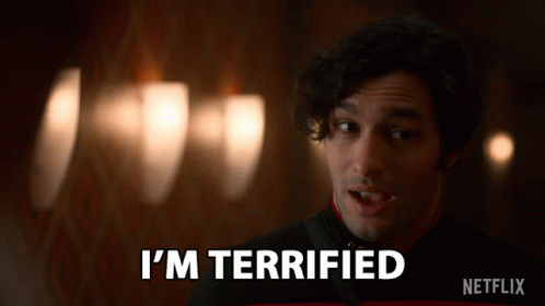 Petrified Lucifer I'm Terrified GIF