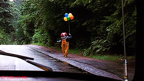 Terror Pennywise Clown GIF