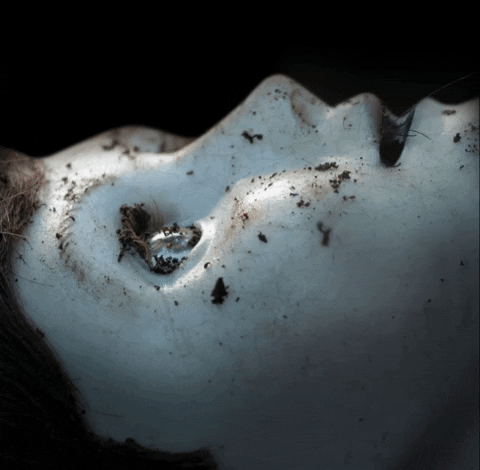 Terror The Boy Crying Blood GIF