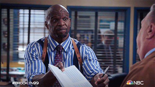 Terry Crews Assertive What Brooklyn Nine Nine GIF
