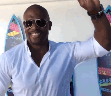 Terry Crews Cool Body Shaking GIF
