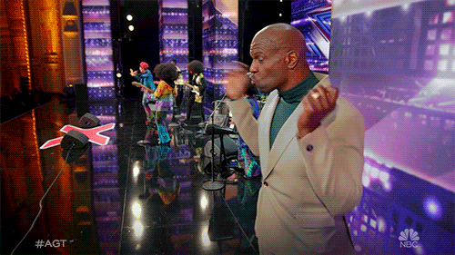 Terry Crews Dancing Americas Got Talent GIF