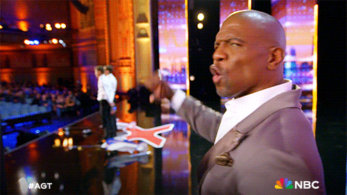 Terry Crews Disappointed Thumbs Down GIF