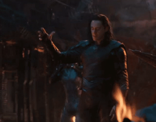 Loki Spontaneous Tesseract Appearance On Hand GIF