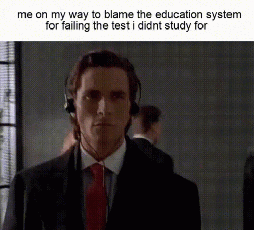Test Day Christian Bale Meme GIF
