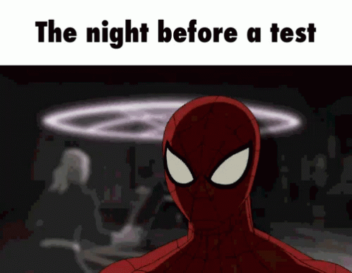Test Day Spiderman Blowing Mind GIF