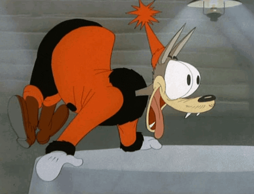 Tex Avery Wolf Gif GIF