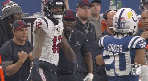 Texans Teasing Player GIF