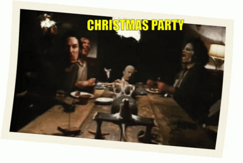 Texas Chainsaw Bloody Christmas Party GIF