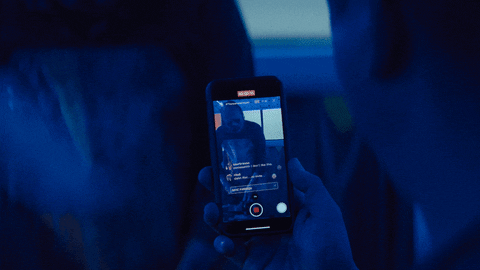 Texas Chainsaw Cellphone Live Video GIF