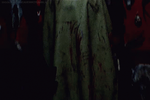 Texas Chainsaw Creepy Leatherface Thriller GIF
