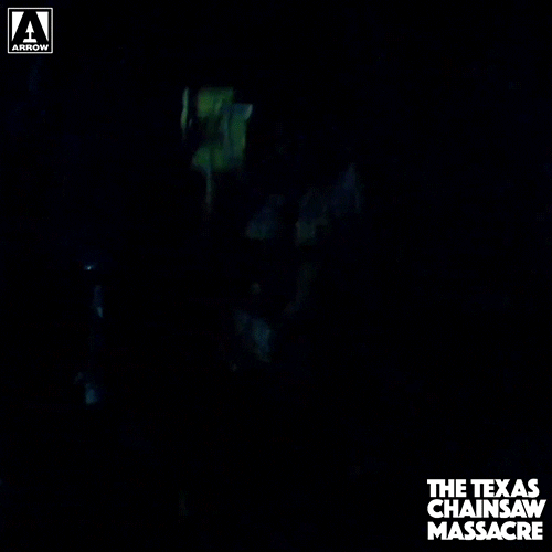 Texas Chainsaw Creepy Thriller GIF