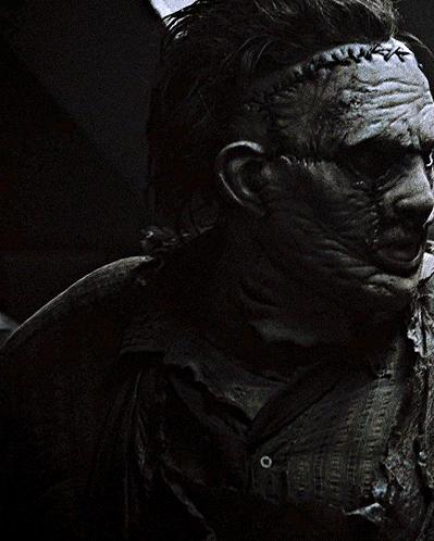 Texas Chainsaw Creepy Villain Leatherface GIF