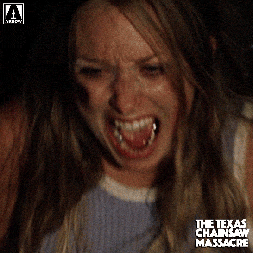 Texas Chainsaw Help Scream GIF