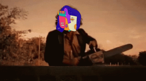 Texas Chainsaw Run Chase Nft GIF